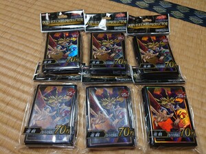 新品未開封　遊戯王　スリーブ　遊戯　デュエリストカードプロテクター6個　25th