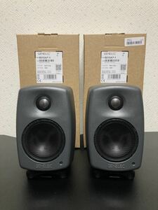 新品同様◆GENELEC 8010AP モニタースピーカーペア 