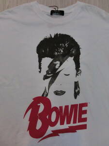 デビットボウイ Tシャツ 新品未使用 Bershka デヴィッド・ボウイ David Bowie ロックTシャツ 音楽