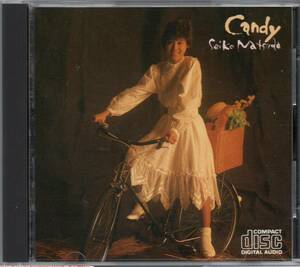 松田聖子 Candy キャンディ 6th 1982年盤 35DH-19 楽曲提供→ 大瀧詠一 細野晴臣 松本隆 財津和夫 南佳孝 大村雅朗