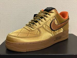 【新品 送料無料】NIKE AIR FORCE1 ナイキ フォースワン CU6724 777 金