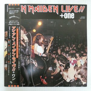 47057647;【帯付】Iron Maiden アイアン・メイデン / Live!! + One ライヴ!! + ワン