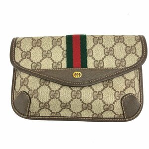 GUCCI グッチ GGスプリーム セカンドバッグ 014・14【CEAM4077】