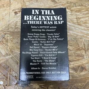 オ HIPHOP,R&B IN THA BEGINNING...THERE WAS RAP SAMPLER シングル TAPE 中古品