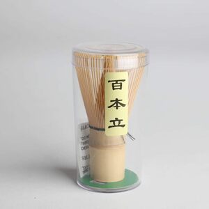 百本立 Yoseka 茶道具 百本立 茶せん 茶筌 茶筅 竹製 抹茶 粉末 泡立て器 茶道 伝統的工芸品 100本立 （百本立 1
