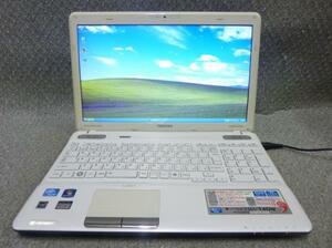 ★Windows XP・7・10 OS選択可 東芝 dynabook T551/T4DW ★ Celeron B800/4GB/500GB/DVD/Webカメラ/無線/便利なソフト/リカバリ作成/1910