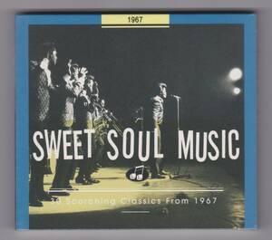 【新品/輸入盤CDデジパック仕様】VARIOUS ARTISTS/Sweet Soul Music-30 Scorching Classics From 1967