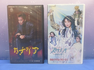 C8　カナリア/スサノオ　宝塚歌劇　VHS　2点セット　タカラヅカグローリー　雪組　花組　
