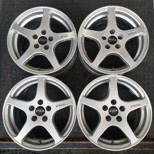 管理番号：A3-2【4本価格】【15×6.5J 5x100 ET+38 ハブ57】PIAA FR-S・ゴルフ4 ニュービートル等・店頭引取可能・適格請求書発行可能