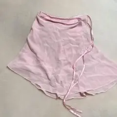 バレエ　巻きスカート　ピンク
