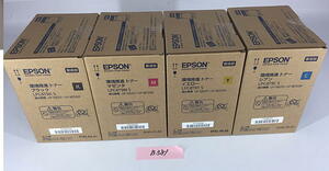 B-381【新品】エプソン　EPSON　環境推進トナー　LPC4T9K S/LPC4T9C S/LPC4T9M S/LPC4T9Y S　K/C/M/Y　4色4本セット　純正