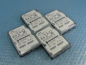 1HWH4 // 4個セット HGST HUC109090CSS600 900GB 2.5インチ SAS 6Gb/s 10K(10000)rpm 15mm // HITACHI HA8000/RS220-s TM2 取外