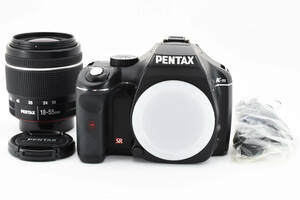 ★☆PENTAX　ペンタックス K-m SR　ボディ + DA L 18-55mm 1:3.5-5.6 AL WR　デジタルカメラ　一眼レフカメラ #3975☆★