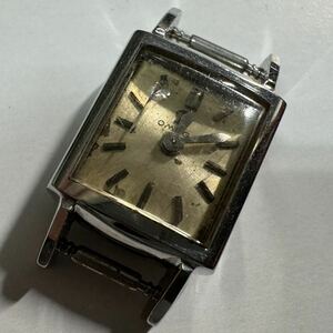 OMEGA オメガ BK 3972 2 Cal.483 手巻き 17石 シルバー レディース 腕時計 中古　不動品　junk リューズなし　カ-1