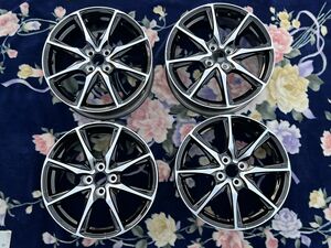 【新車外し・キズ有】 トヨタ AQUA アクア GR SPORT 純正ホイール ４本セット 17×7J 4H100 +50 現行モデル ⑰