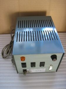 103　菅野電機　SUGANO　ＳＥＬ　1500BU　昇圧トランス　入力100V　出力115V　電圧のみ確認　キズ、汚れ、凹み等有　ジャンク品　1台