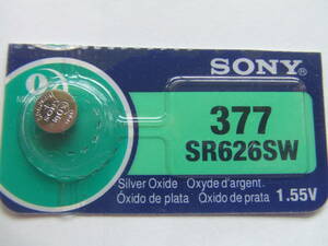 SONY ソニー SR626SW（377）使用推奨期限 2028年12月 1個 ミニレターで送料込みの値段です。