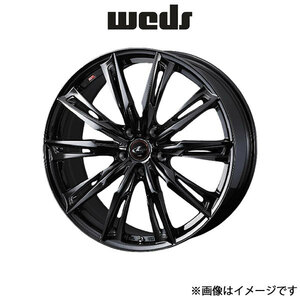 ウェッズ レオニス GX アルミホイール 4本 アコード CL7/CL8/CL9 18インチ ハイパーブラックメタルコート 0040959 WEDS LEONIS GX