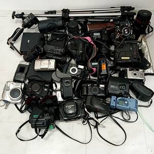 #おまとめ カメラ Canon キャノン PENTAX SONY OLYMPUS MINOLTA など デジカメ レンズ 三脚 カメラ用品 ジャンク 多数 一眼レフ フィルム