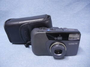 KYOCERA 京セラ　LYNX70　コンパクトフィルムカメラ　レンズ：f=35mm-70mm　通電　シャター作動