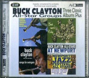 D00157072/CD2枚組/BUCK CLAYTON「Three Classic Albums Plus」