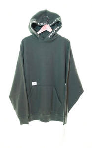 ☆ WTAPS ダブルタップス 22AW 222X3.0 HOODY CTPL バックプリント パーカー ATDT-CSM17 size3 緑 グリーン 103