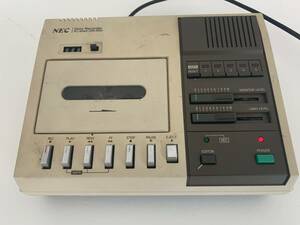 NEC DATA RECORDER データレコーダー PC-6082 昭和レトロ ビンテージ 中古 ジャンク 現状品 szlp