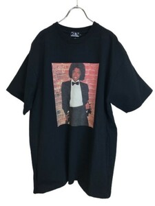 HYSTERIC GLAMOUR ヒステリックグラマー MICHAEL JACKSON/OFF THE WALL 1979 マイケルジャクソン フォトプリント ブラック L 44783778