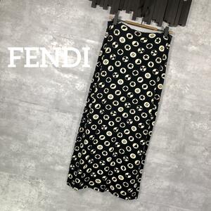 『FENDI』フェンディ (40) 総柄スカート / maglia