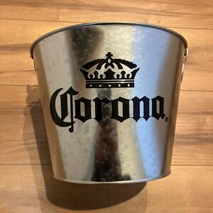 在庫6個！Corona beer コロナビール　バケツ　ブリキ製 非売品 新品未使用