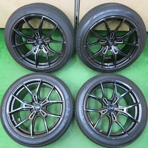 *送料無料* 綺麗 センサー付★レクサス等 RAYS gram LIGHTS GL-57FXZ 245/45R20 275/40R20 ファルケン FK510 PCD120/5H★4031508イノ