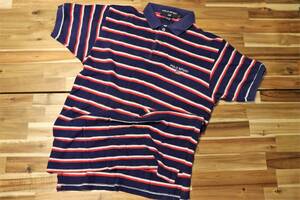 POLO SPORT ポロスポーツ ポロシャツ トリコカラー M ☆ RALPH LAUREN ラルフローレン