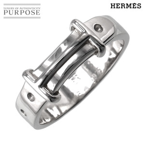 エルメス HERMES Hベルト #49 リング SV シルバー 925 指輪 Belt Ring 90193844