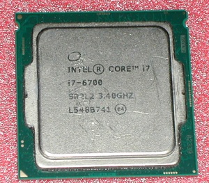 4コア8スレッド　Core i7 6700 LGA1151