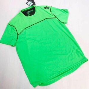 アンダーアーマー コンバイン トレーニング Tシャツ UA COMBINE TRAINING 半袖シャツ 新品 緑 XLサイズ