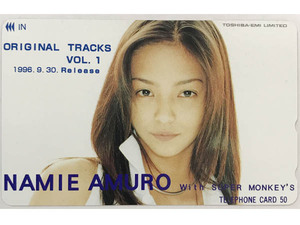 Sその他◇安室奈美恵 ORIGINAL TRACKS VOL.1 テレカ 1枚 未使用◇H56