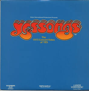 AL503■YES■THE 1973 CONCERT VIDEO OF YES(LD)輸入盤