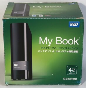 WD, My Book , 外付けハードディスク,4TB,中古