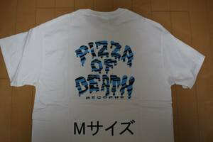 ☆即決 正規品レア物 pizza of death ゼブラTシャツ Mサイズ ken yokoyama 横山健 Hi-STANDARD ハイ・スタンダード BRAHMAN ピザオブデス