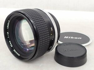 Nikon 大口径単焦点レンズ Ai NIKKOR 85mm F1.4 ニコン ▽ 6E100-11