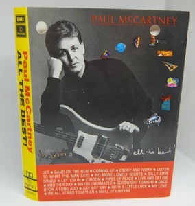 ザ・ビートルズ Paul McCartney ALL THE BEST! アメリカ製パーロフォンカセットテープです。
