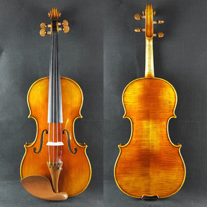 アマティ モデル　古材で作ったバイオリン　オレンジ