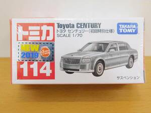 （未開封）トミカ　114　Toyota CENTURY トヨタ センチュリー（初回特別仕様）　SCALE 1/70