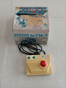 ジャンク 現状品 中古 長期保管 ゼビウス XEVIOUS ジョイスティック 動作未確認 コード部分ベタつきあり 