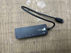 ELECOM U2HS-MB01-4BBK USBハブ★動作未確認のためジャンク品