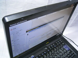 ジャンク ThinkPad Z60m 天板ブラック 15インチWXGA