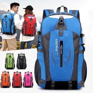 【40L アウトドアスポーツ バックパック】登山 キャンプ ハイキング トレッキング リュックサック 旅行 防水 カバー バイクバッグDJ1403