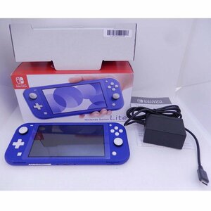 1円【美品】Ninteno /北米版 Nintendo Switch Lite 本体 ブルー/HDH-001/85