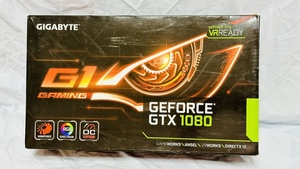 GIGABYTE GeForce GTX1080 8GB 画面出力不可 ジャンク品にて