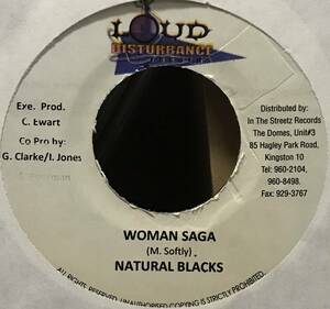 [ 7 / レコード ] Natural Black / Neo Sulan / Woman Saga / What Do You Do ( Reggae / Dancehall ) ダンスホール レゲエ 